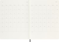 Agenda 2023/2024 Moleskine 18M Planner Weekly 7dag/1pagina extra large 190x250mm soft cover black-2
