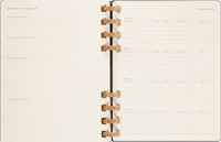 Agenda 2023/2024 Moleskine 12M Academic Planner Weekly 7dag/2pagina's extra large 204x252mm hard cover ringen crush kiwi-3