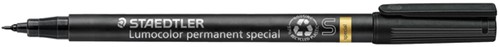 Viltstift Staedtler Lumocolor 319 special permanent S zwart