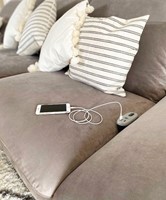 Laadstation Brennenstuhl Sofa 1 eurosocket 2 USB zwart/grijs-1