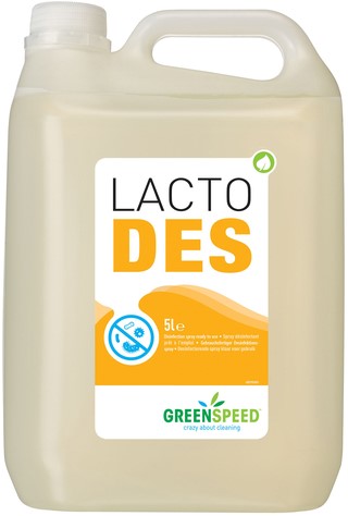 Desinfectiemiddel Greenspeed Lacto Des spray 5liter
