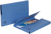 Pocketmap Exacompta Clean'Safe A4 400gr blauw-3