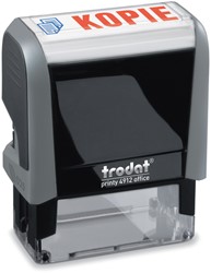 Tekststempel Trodat Printy 4912 Office kopie grijs
