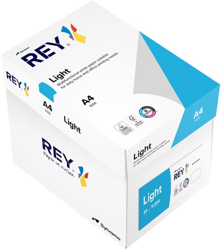 Kopieerpapier Rey Office Light A4 75gr wit 500 vel-3