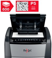 Papiervernietiger Rexel Optimum Auto+ 600M P5 snippers 2x15mm-3