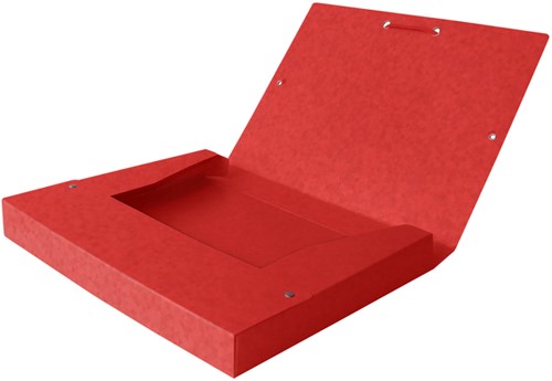 Elastobox Oxford Top File+ A4 40mm rood-2