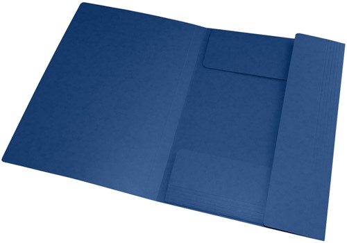 Elastomap Oxford Top File+ A4 donkerblauw-2