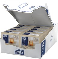 Pochette Tork LinStyle® 1-laags 50st duurzaam creme 509601-2