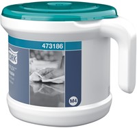 Startpakket Tork Reflex™ M4 draagbare dispenser wit/turquoise 473186-1