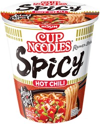 Noodles Nissin hot chili spicy cup