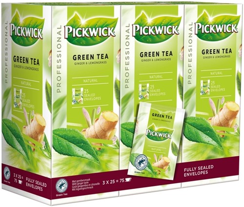 Thee Pickwick green ginger lemongrass 25x2gr-2
