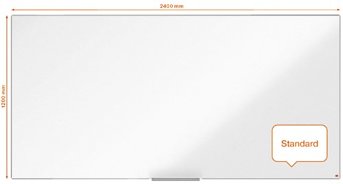Whiteboard Nobo Impression Pro 120x240cm emaille-2