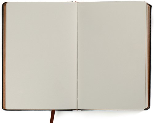 Notitieboek Kalpa Dreams 214x145x40mm blanco zwart-2