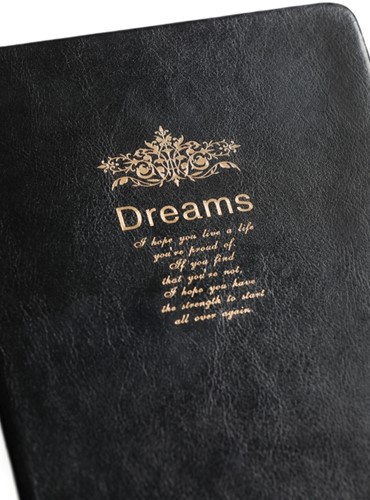 Notitieboek Kalpa Dreams 214x145x40mm blanco zwart-3