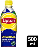 Frisdrank Lipton Ice tea sparkling petfles 500ml