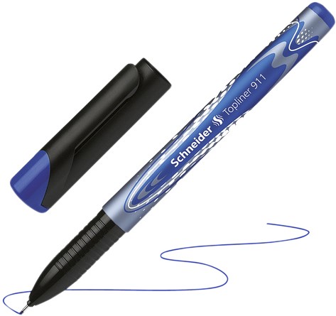 Fineliner Schneider Topliner 911 0.4mm blauw-2