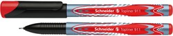 Fineliner Schneider Topliner 911 0.4mm rood