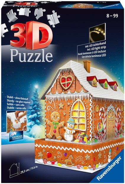 3D puzzel Ravensburger House Night Edition 216 stukjes Ottos 2021
