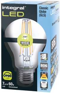 Ledlamp Integral E27 2700K warm wit 7W 806lumen-2