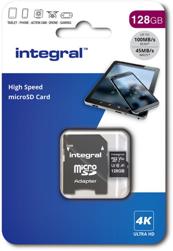 Geheugenkaart Integral microSDXC 128GB-2