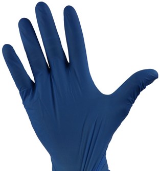 Handschoen Eurogloves nitril XL blauw 100 stuks-2