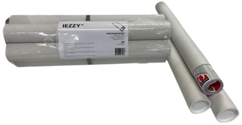 Verzendkoker IEZZY A2 450x50x1.5mm 5 stuks