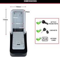 Sleutelkluis MasterLock Select Access XL cijfercombinatieslot-4