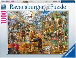 Puzzel Ravensburger Chaos in de galerie 1000 stukjes