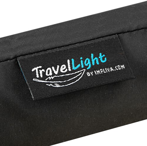 Paraplu Travellight® extreem licht opvouwbaar windproof doorsnede 90 cm donker blauw-3