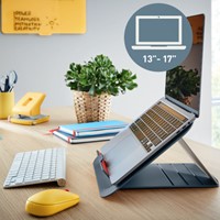 Laptopstandaard Leitz Ergo Cosy grijs-2