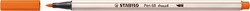 Brushstift STABILO Pen 568/30 bleek vermiljoen