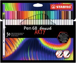 Brushstift STABILO Pen 568 Arty etui à 30 kleuren