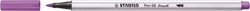 Brushstift STABILO Pen 568/60 pruimenpaars