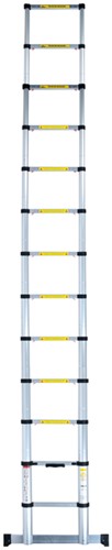 Ladder Pavo telescoop 12 treden 3,8m-3