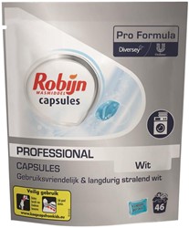 Wasmiddel Robijn Pro Formula capsules Wit 46stuks