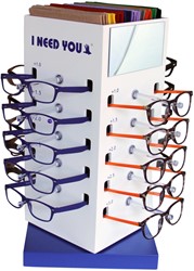 Computerbril I Need You bluebreaker zwart en bruin in diverse sterkten assorti 24 stuks