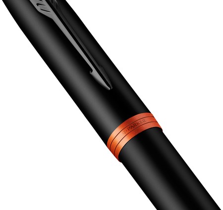 Balpen Parker IM black orange vibrant ring medium-2