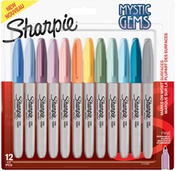 Viltstift Sharpie Mystic Gems à 12 kleuren