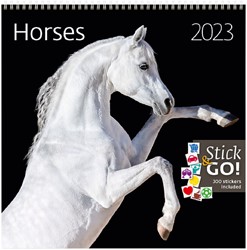 Kalender 2023 Helma 365 30x30cm Paarden