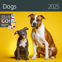 Kalender 2025 Helma 365 30x30cm honden