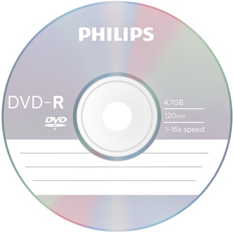 DVD-R Philips 4.7GB 16x SP (50)-2