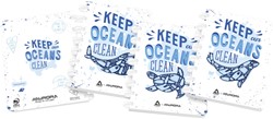 Schrift Adoc Ocean Waste Plastics A4 144blz 90gr ruit 4x8mm