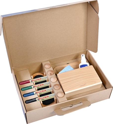 Whiteboard accessoire starter kit Legamaster WOODEN-2