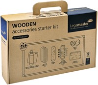 Whiteboard accessoire starter kit Legamaster WOODEN 17 stuks-1