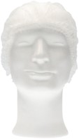 Haarnet CMT clip non-woven M 50cm PP wit