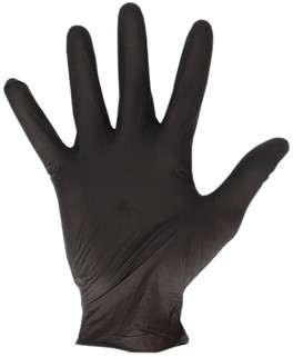 Handschoen CMT L soft nitril zwart-1