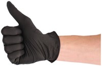 Handschoen CMT M soft nitril zwart-1