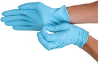 Handschoen CMT S nitril blauw-3