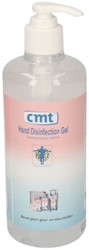 Handdesinfectie CMT pompflacon alcoholgel 500ml