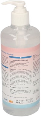 Handdesinfectie CMT pompflacon alcoholgel 500ml-3